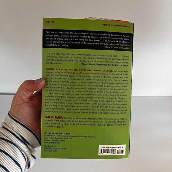 Heaven and Earth Global Warming Science Book Ian Plimer Natural Sciences Climate - Picture 2 of 5